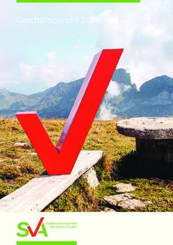 Geschäftsbericht 2020 - SVA St.Gallen