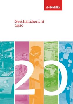 Geschäftsbericht 2020 - Die Mobiliar