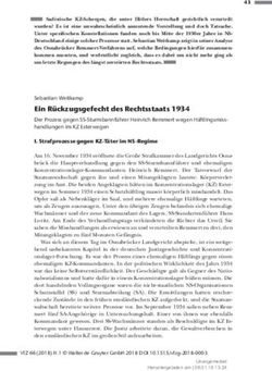 Ein R&uuml;ckzugsgefecht des Rechtsstaats 1934 - Sebastian Weitkamp