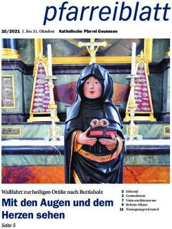 Mit den Augen und dem Herzen sehen - Wallfahrt zur heiligen Ottilie nach Buttisholz - Pfarrei Geuensee