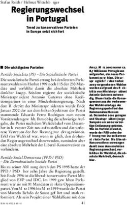 Regierungswechsel in Portugal