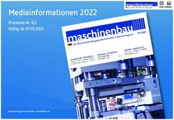 Mediainformationen 2022 - Preisliste Nr. 02 G&uuml;ltig ab 01.10.2021 - Springer Fachmedien Wiesbaden ...