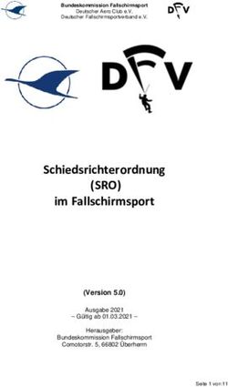 (SRO) Schiedsrichterordnung - Deutscher ...