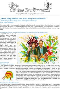 Denn Hanf-Kr&auml;uter sind nicht nur zum Rauchen da