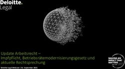 Update Arbeitsrecht - Impfpflicht, Betriebsr&auml;temodernisierungsgesetz und aktuelle Rechtsprechung - Deloitte Legal Webcast | 01. September 2021
