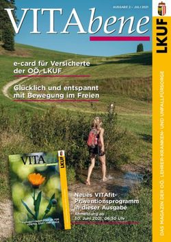 E-card für Versicherte der OÖ. LKUF Glücklich und entspannt mit Bewegung im Freien