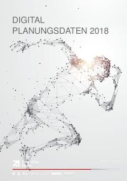 DIGITAL PLANUNGSDATEN 2018 - SevenOne Media