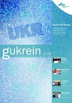 1|19 - Universitätsklinikum Regensburg