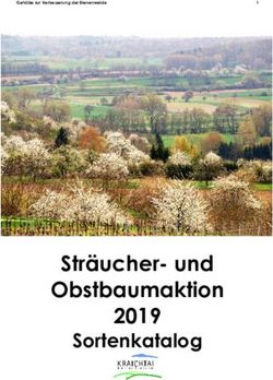 Str&auml;ucher- und Obstbaumaktion 2019 - Sortenkatalog