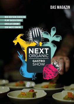 DAS MAGAZIN NEUE DEUTSCHE esskultur Plant based kitchen - CIRCULAR ECONOMY ZERO WASTE COOKING - Next Organic