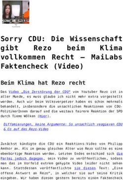 Sorry CDU: Die Wissenschaft Klima - Volksverpetzer
