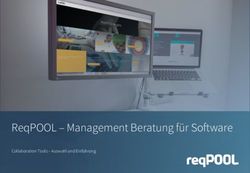 REQPOOL - MANAGEMENT BERATUNG F&Uuml;R SOFTWARE - COLLABORATION TOOLS - AUSWAHL UND EINF&Uuml;HRUNG - REQPOOL GMBH