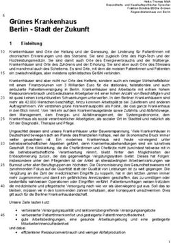 Gr&uuml;nes Krankenhaus Berlin - Stadt der Zukunft