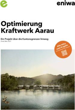 Optimierung Kraftwerk Aarau - Ein Projekt &uuml;ber die Kantonsgrenzen hinweg Alle In um Pr