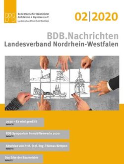 02|2020 BDB.Nachrichten Landesverband Nordrhein-Westfalen - BDB.NRW