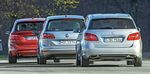 IM VERGLEICH - Vergleichstest BMW Zweier Active Tourer, Mercedes B-Klasse, VW Golf Sportsvan