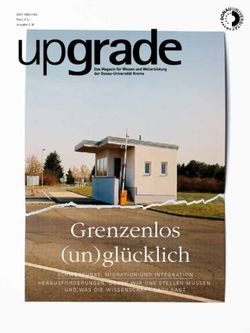 Grenzenlos (un)gl&uuml;cklich - Donau-Universit&auml;t Krems