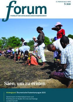 S&auml;en, um zu ernten 5 2020 - Pfarrblatt