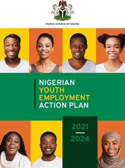 NIGERIAN YOUTH EMPLOYMENT ACTION PLAN 2021-2024 - FEDERAL REPUBLIC OF NIGERIA