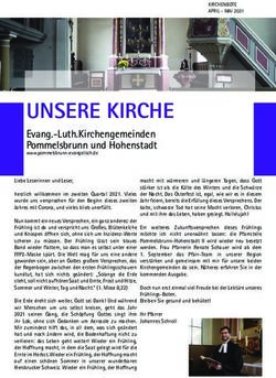 UNSERE KIRCHE Evang.-Luth.Kirchengemeinden Pommelsbrunn und Hohenstadt