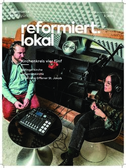 Reformiert. lokal Kirchenkreis vier f&uuml;nf 3