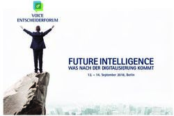 FUTURE INTELLIGENCE WAS NACH DER DIGITALISIERUNG KOMMT - 14. September 2018, Berlin - VOICE Entscheiderforum