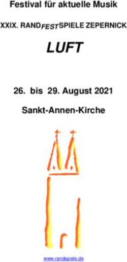 LUFT Festival f&uuml;r aktuelle Musik 26. bis 29. August 2021 Sankt-Annen-Kirche - RANDFEST SPIELE ZEPERNICK - Klaus Schmidt Berlin