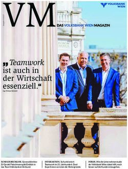 Teamwork - Volksbank Wien