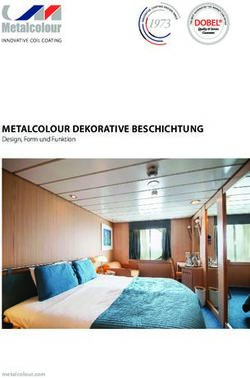 METALCOLOUR DEKORATIVE BESCHICHTUNG - Design, Form und Funktion - metalcolour.com
