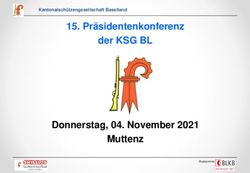 Pr&auml;sidentenkonferenz der KSG BL - Donnerstag, 04. November 2021 Muttenz - Kantonalsch&uuml;tzengesellschaft Baselland