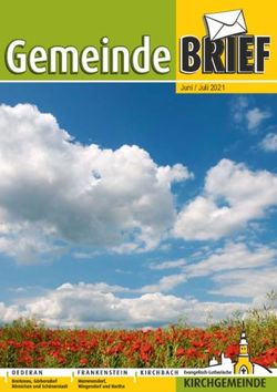 Juni / Juli 2021 - Kirchgemeinden Oederan