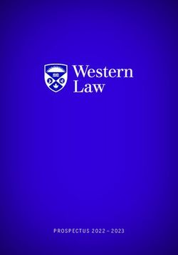 Western Law London - Prospectus 2022 - 2023