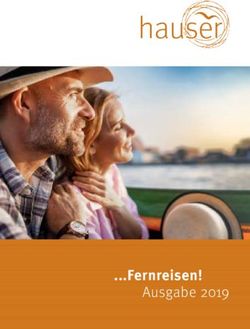 Fernreisen! Ausgabe 2019 - hauser.reisen
