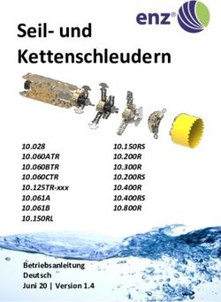 Seil- und Kettenschleudern - Betriebsanleitung Deutsch Juni 20 | Version 1.4 - enz technik ag