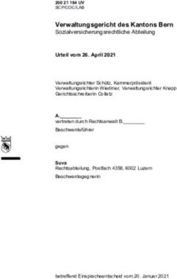 Verwaltungsgericht des Kantons Bern - Sozialversicherungsrechtliche Abteilung - Entscheidsuche.ch