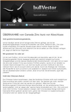 &Uuml;BERNAHME von Canada Zinc kurz vor Abschluss - Sehr geehrte Investorengemeinde