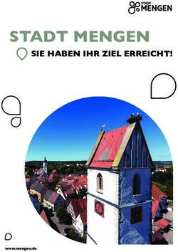 STADT MENGEN SIE HABEN IHR ZIEL ERREICHT!