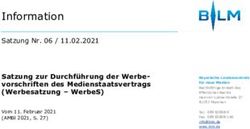 Information - Bayerische Landeszentrale f&uuml;r neue Medien