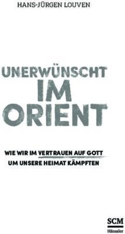 WIE WIR IM VERTRAUEN AUF GOTT UM UNSERE HEIMAT KÄMPFTEN - HANS JÜRGEN LOUVEN - SCM Shop