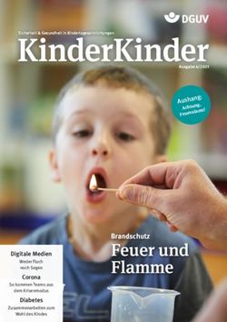 Feuer und Flamme Brandschutz - KinderKinder