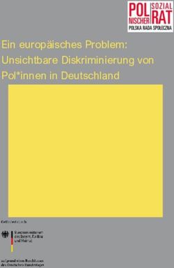 Ein europäisches Problem: Unsichtbare Diskriminierung von Pol*innen in Deutschland