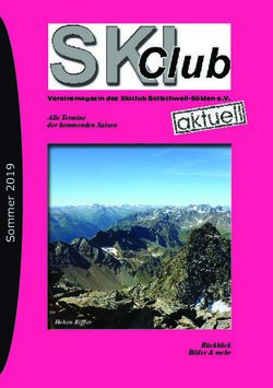 Alle Termine der kommenden Saison - Rückblick Bilder & mehr - Skiclub Bollschweil Sölden