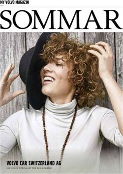 Volvo car switzerland AG - MY VOLVO MAGAZIN