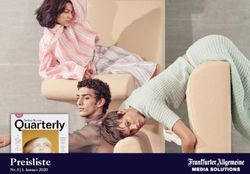 Preisliste Nr. 5 | 1. Januar 2020 - FAZ Media Solutions