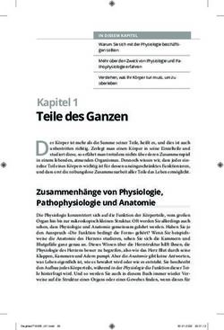 Teile des Ganzen Der K&ouml;rper ist mehr als die Summe seiner Teile, hei&szlig;t es, und dies ist auch - Wiley-VCH