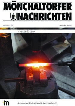 "heisse Eisen" - Gemeinde und Schule ab Seite 30, Kirchen ab Seite 39 - FO-Fotorotar