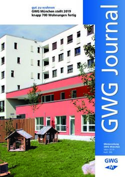 Gut zu wohnen GWG M&uuml;nchen stellt 2019 knapp 700 Wohnungen fertig - Mieterzeitung GWG M&uuml;nchen M&auml;rz 2019 Heft 199 - GWG M&uuml;nchen