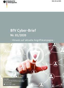 BFV CYBER-BRIEF NR. 01/2020 - HINWEIS AUF AKTUELLE ANGRIFFSKAMPAGNE - KONTAKT: BUNDESAMT F&Uuml;R VERFASSUNGSSCHUTZ CYBERABWEHR 0221/792-2600 ...