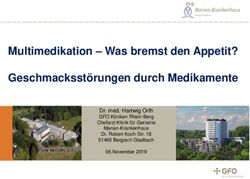 Multimedikation - Was bremst den Appetit? Geschmacksst&ouml;rungen durch Medikamente
