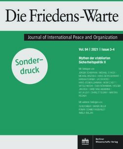 Die Friedens-Warte Journal of International Peace and Organization - Helmut-Schmidt-Universit&auml;t